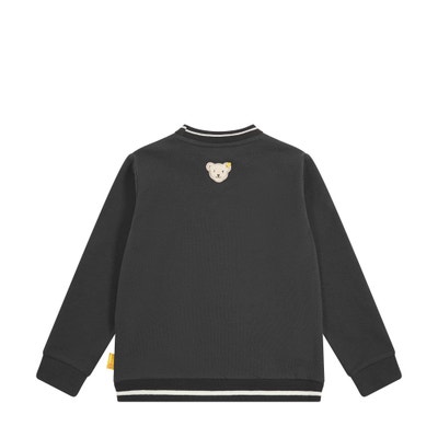 Sweatshirt, schwarz für Jungs