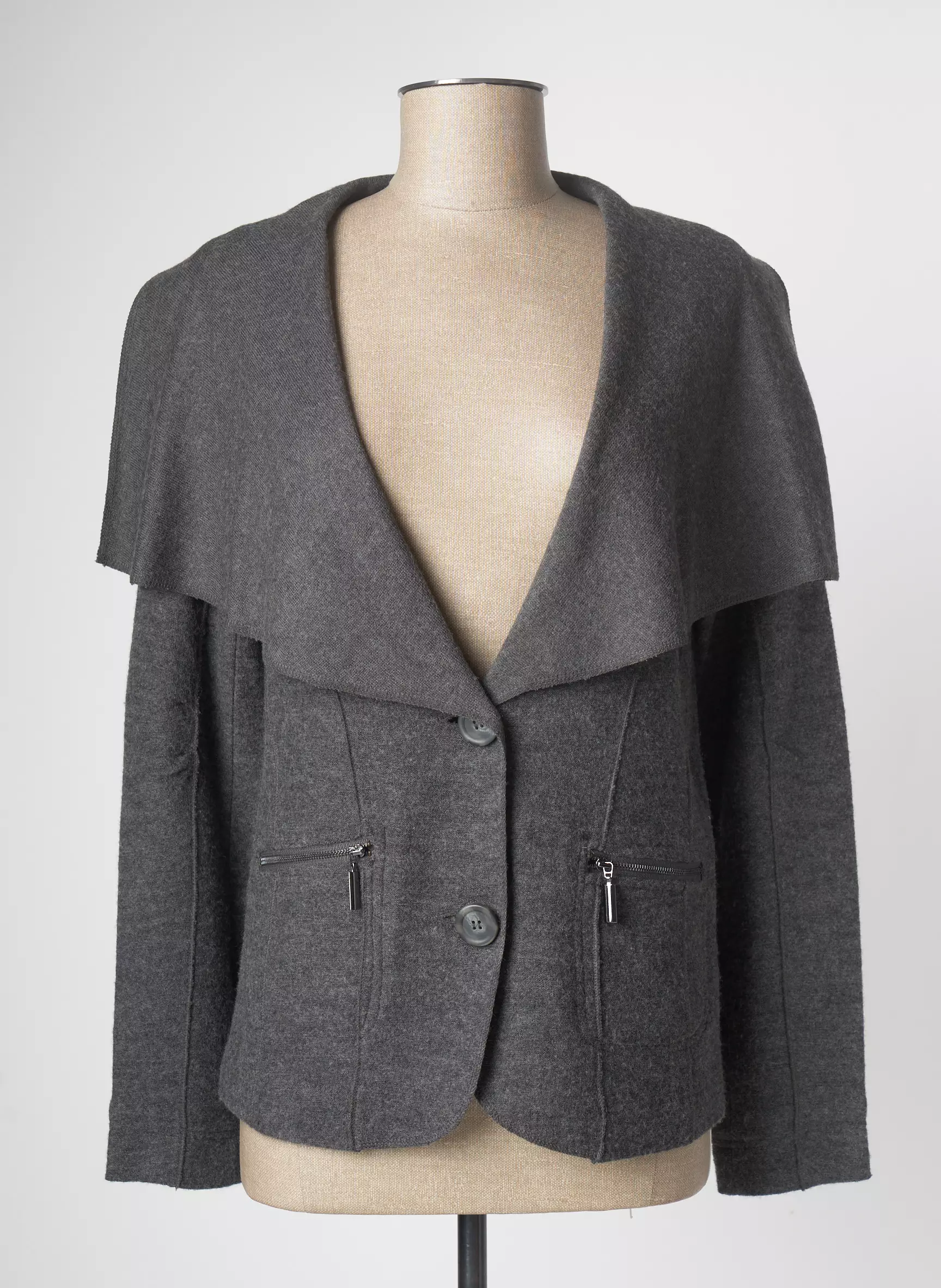 Barbara Lebek Cardigans Femme couleur gris