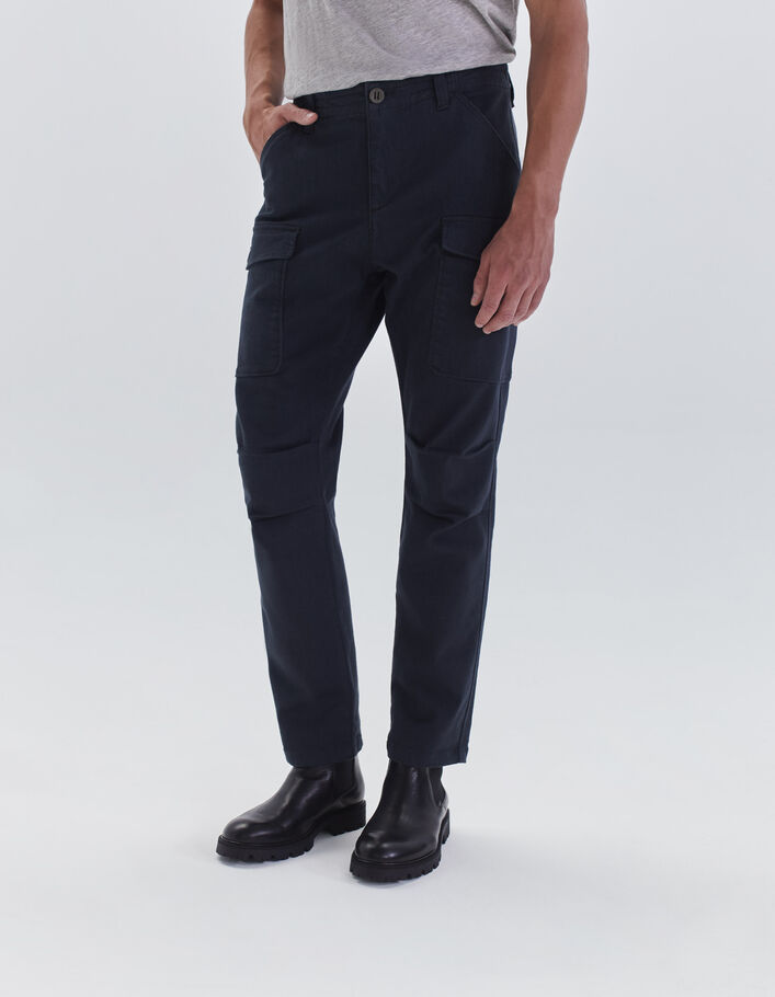 Pantalon BATTLE marine Homme