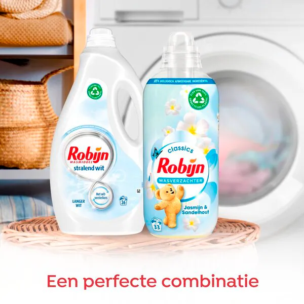 Robijn Radiant White folyékony mosószer 1800ml, 36 mosás