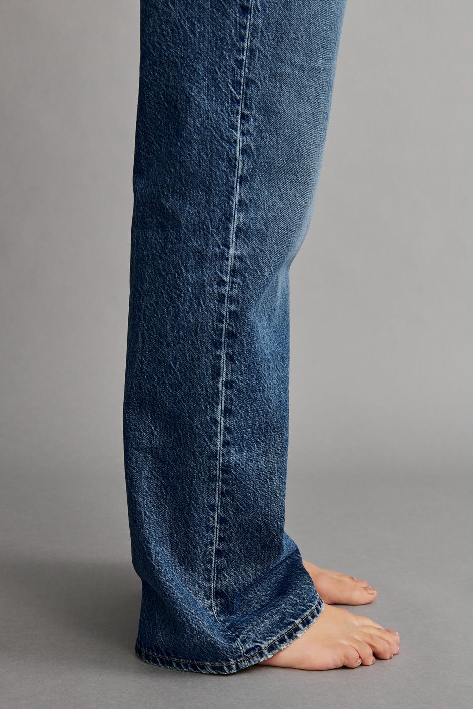 Straight high waist jeans