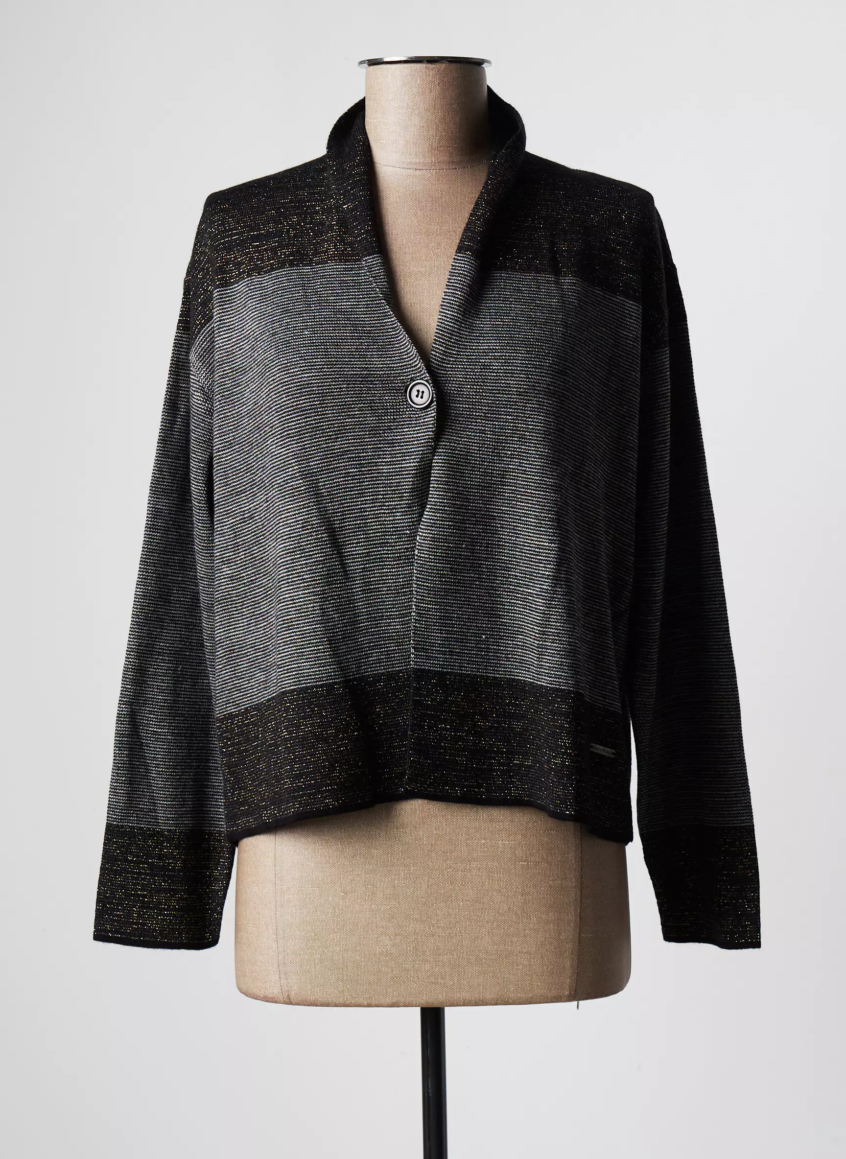 Agathe   Louise Cardigans Femme couleur noir