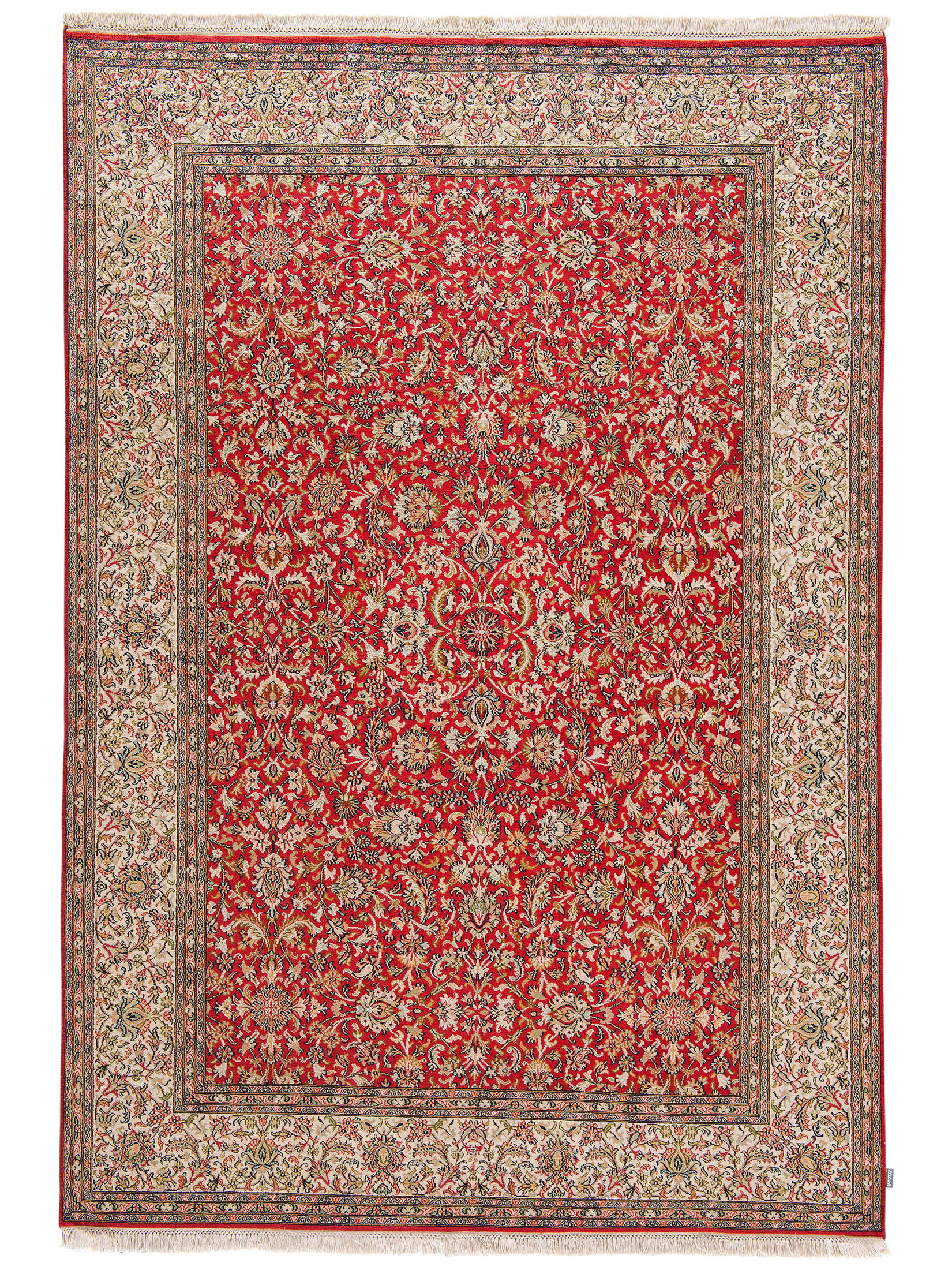 Kaschmir Seide 18/18 ca. 170 x 247 cm, Unikat / Einzelstück
