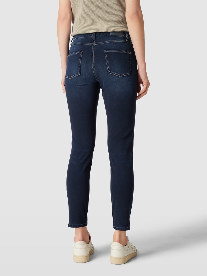Comfort Fit Jeans mit 5-Pocket-Design Modell 'POSH' in blau