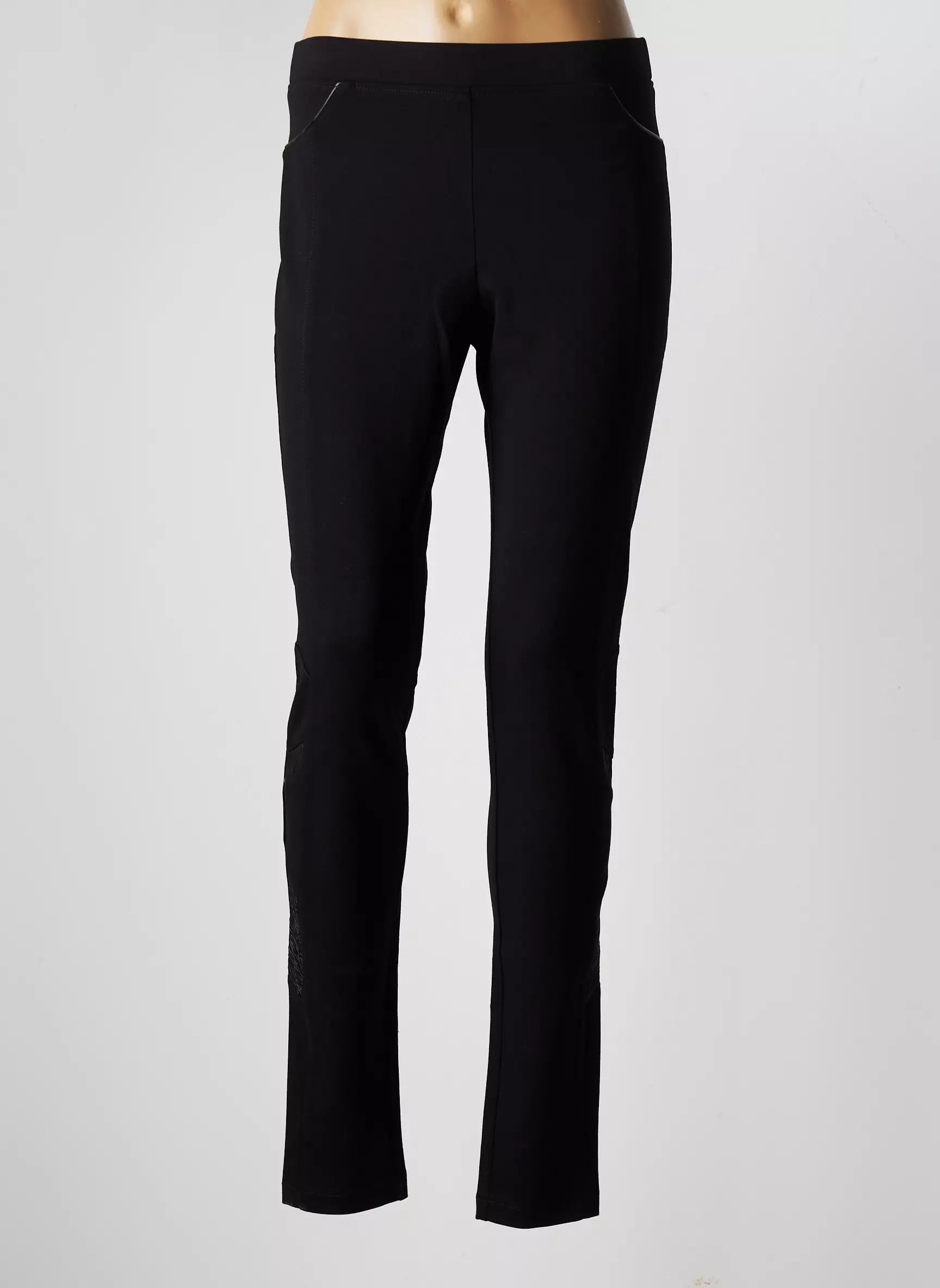 Christine Laure Pantalons Slim Femme couleur noir