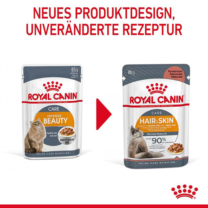Royal Canin Hair & Skin Care in Soße zu TOP-Preisen
