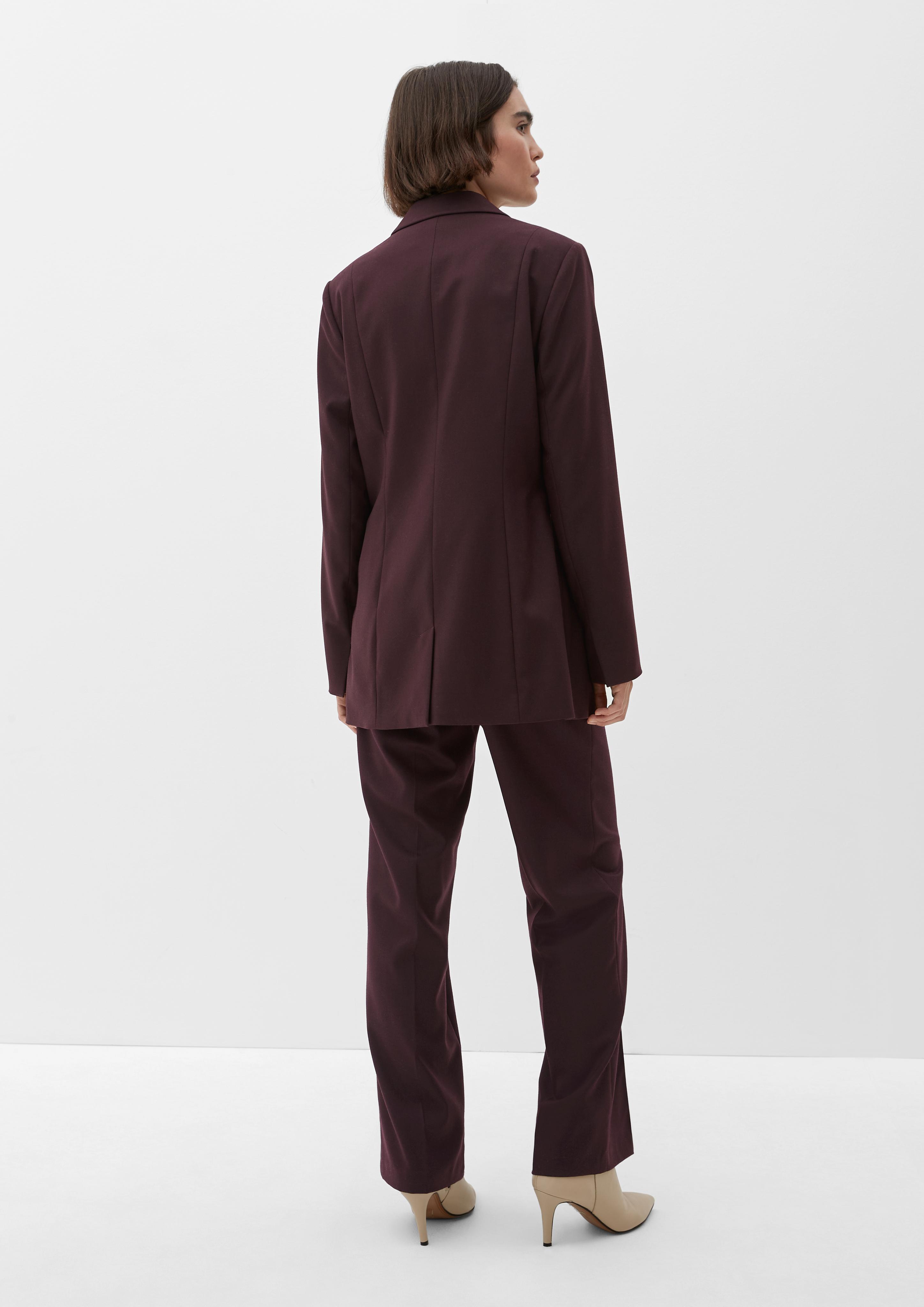 Taillierter Blazer aus Viskosemix  2121935-4989