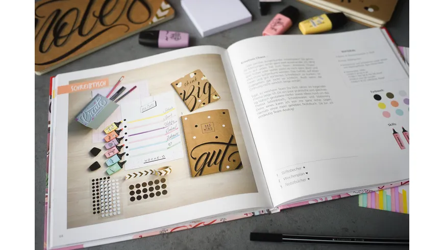 STABILO® Kreativbuch von Hannah Rabenstein  - Inspirierende Idee für Deine schönsten Momente