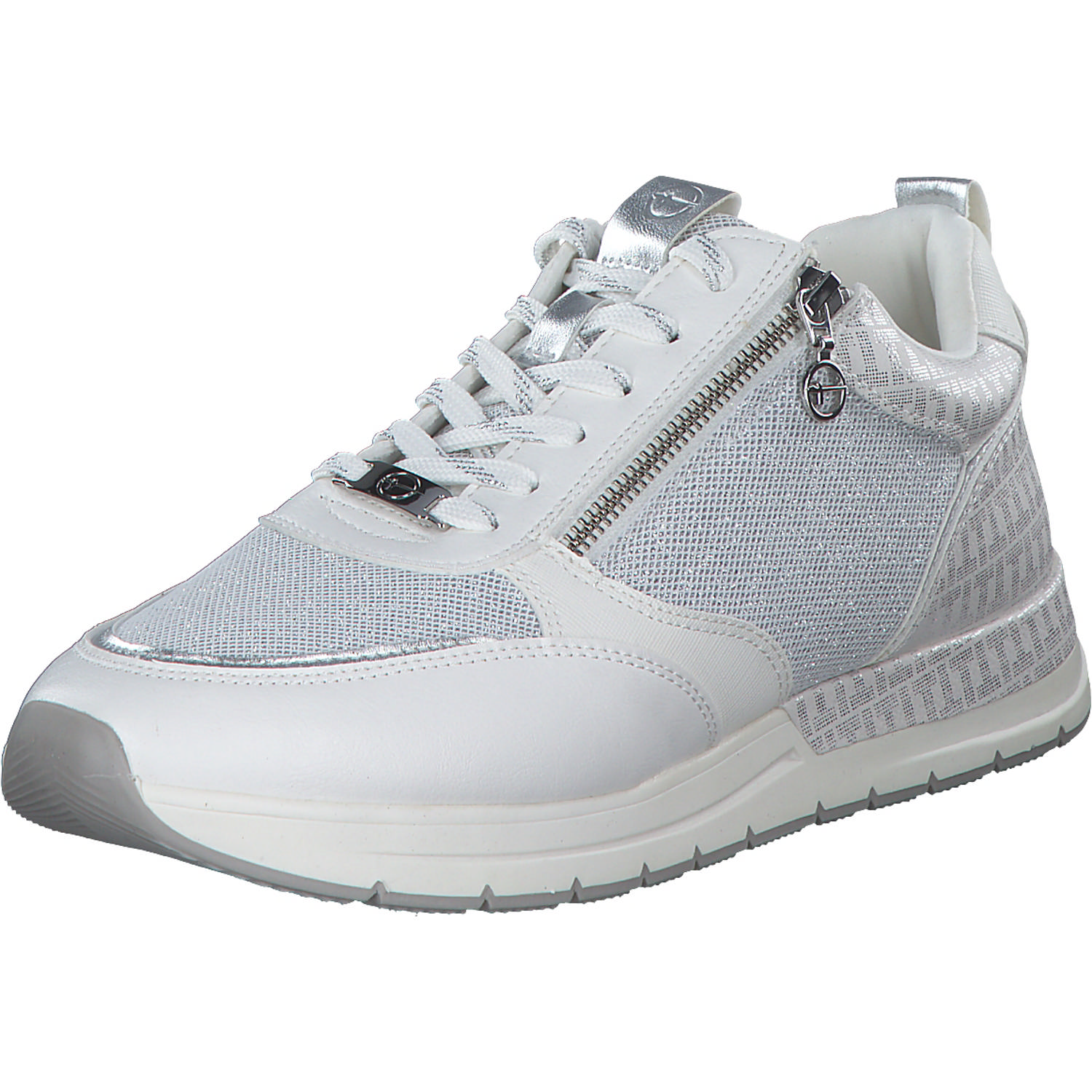 Tamaris 23732, Schnürschuhe, Damen, Weiß