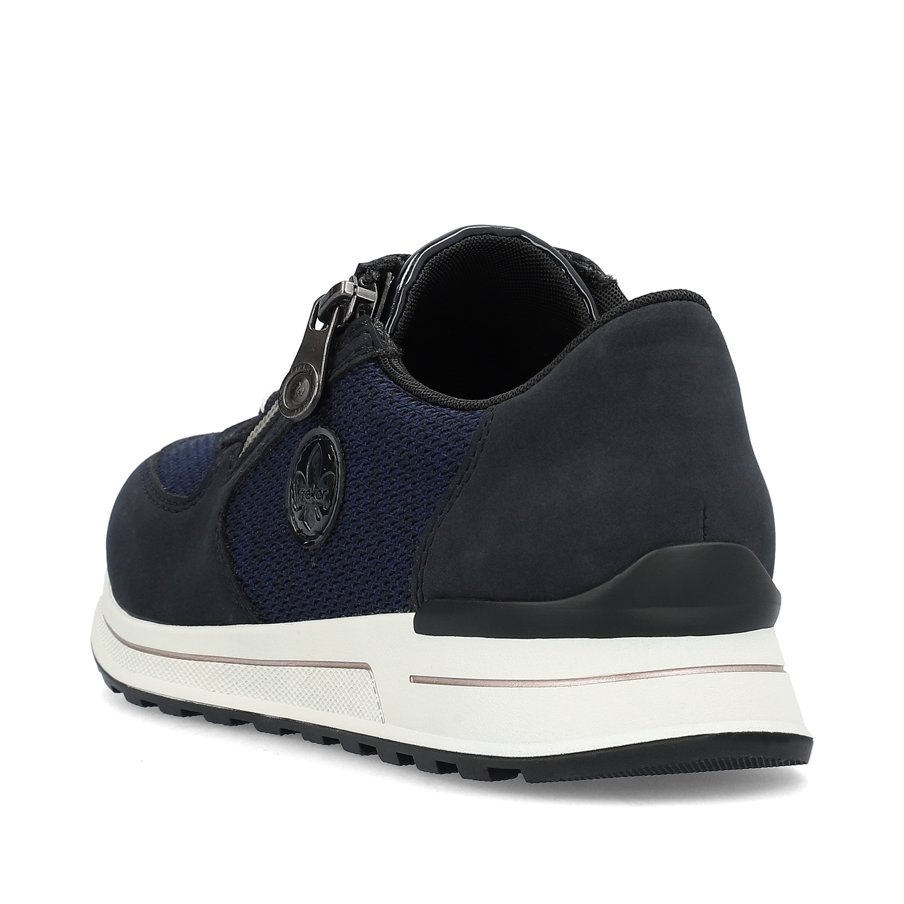 Rieker Damen Sneaker Low marineblau