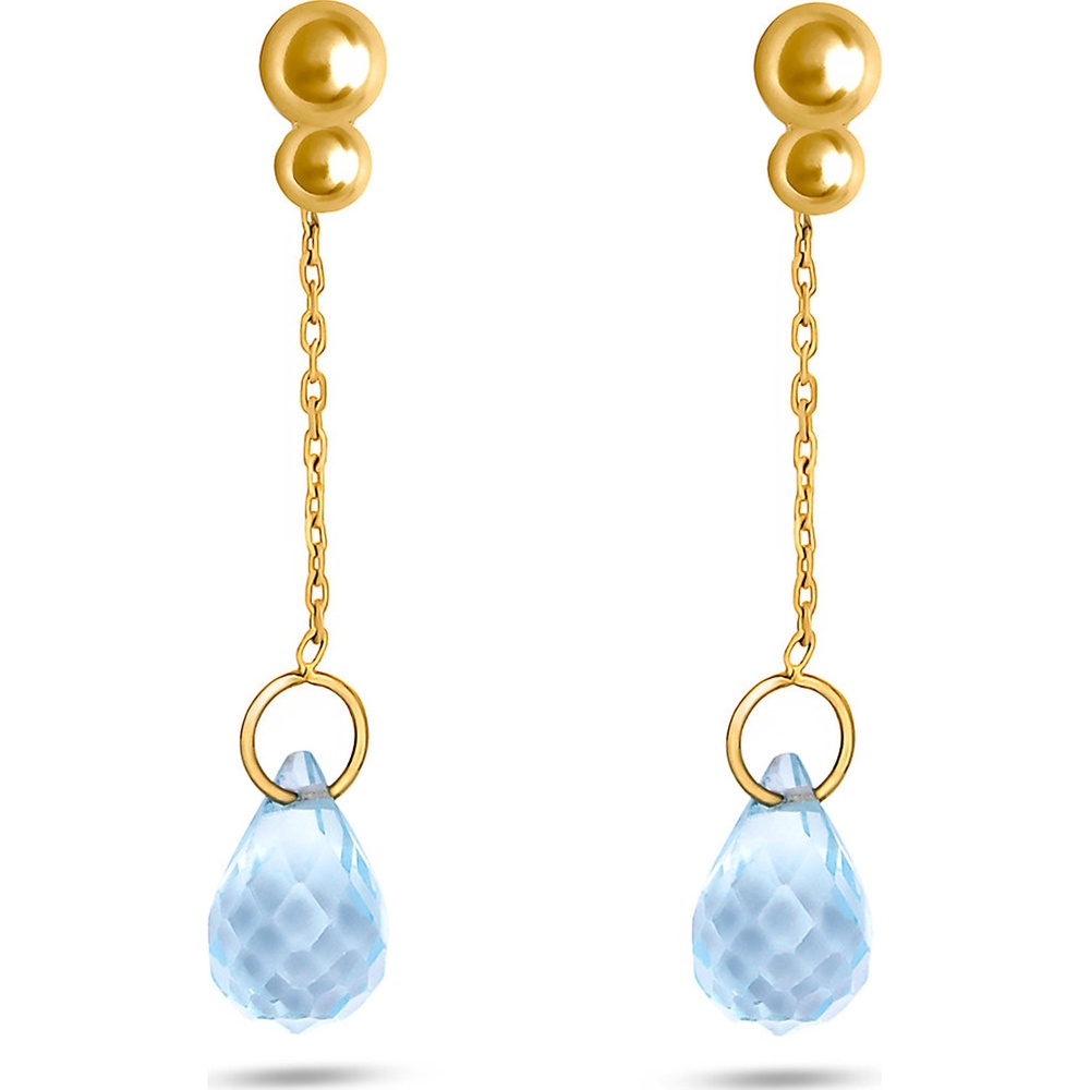 Valeria Boucles d'oreilles 375 Or jaune Boucles d'oreilles