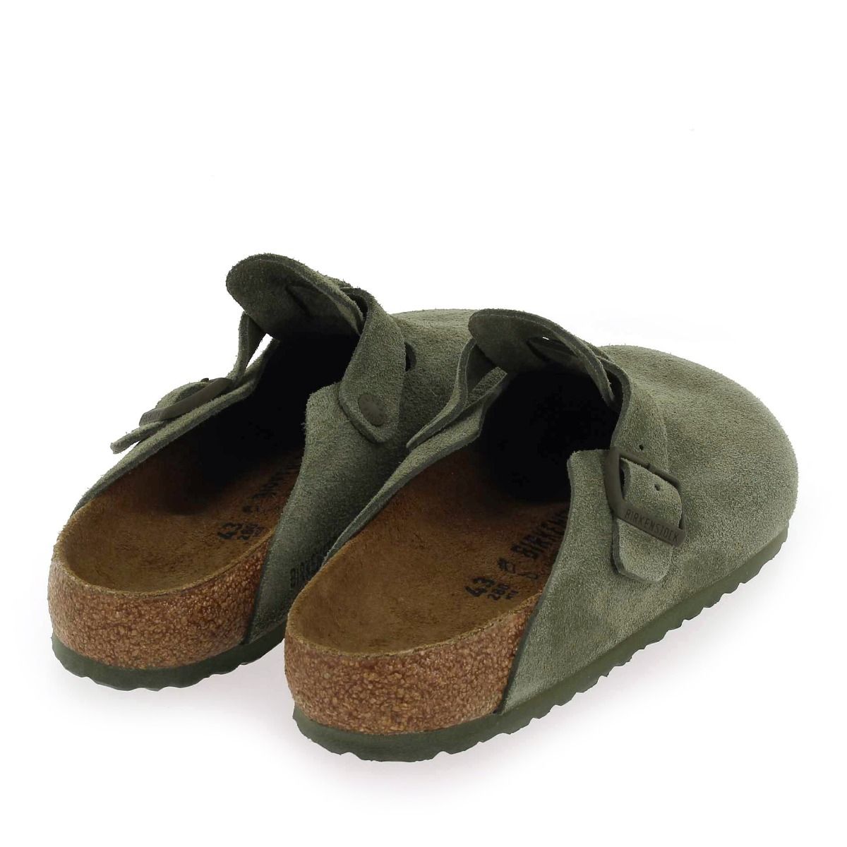 Birkenstock  BOSTON SUEDE M - Kaki