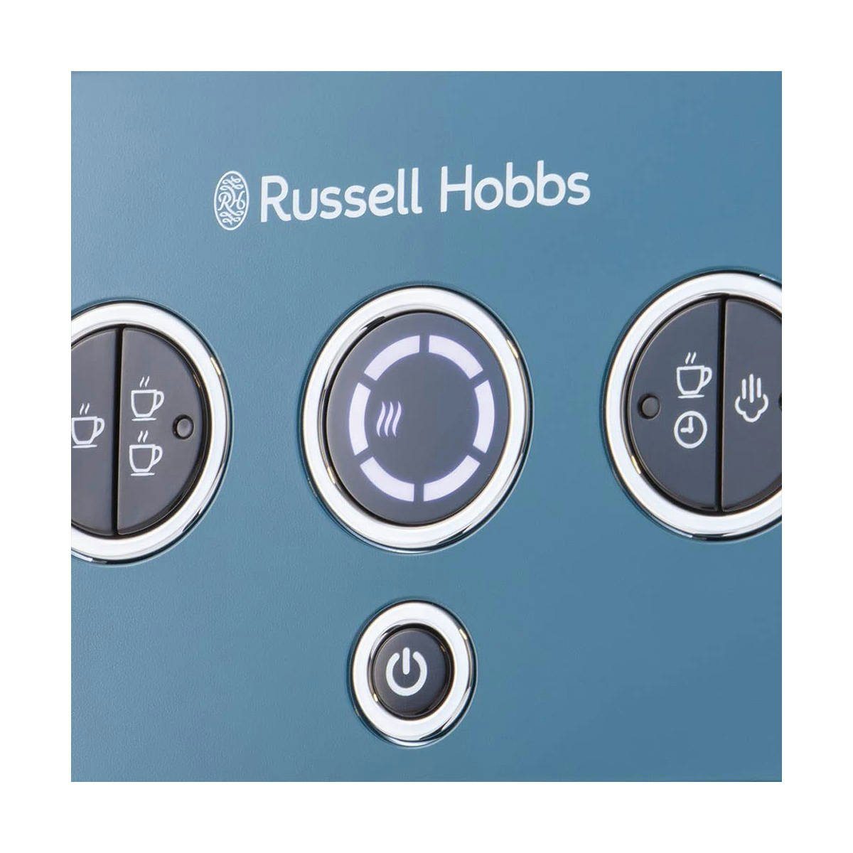 RUSSELL HOBBS Espressomaschine RUSSELL HOBBS Espressomaschine Distinction 26451-56 Ocean Blue 15 Bar