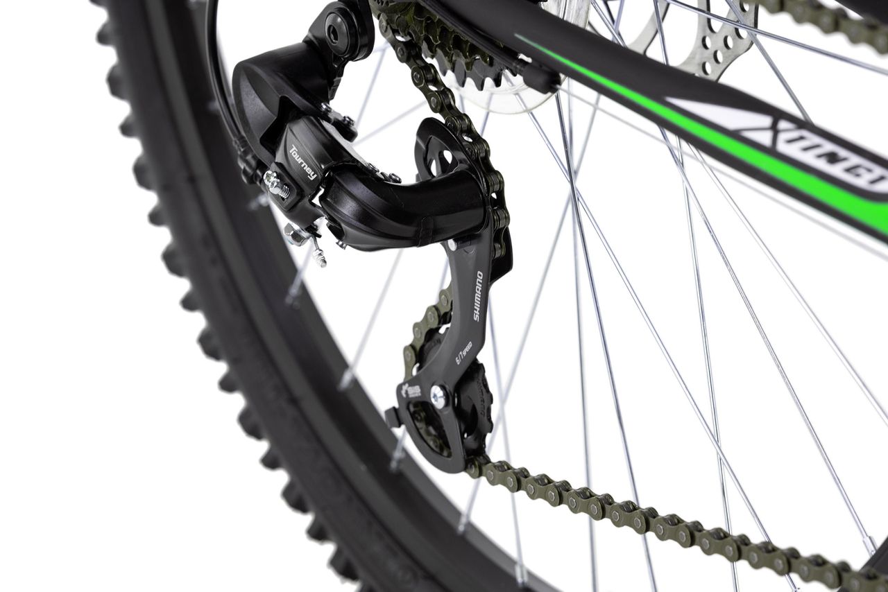 KS Cycling Mountainbike Hardtail 26'' Xtinct schwarz-grün RH 42 cm