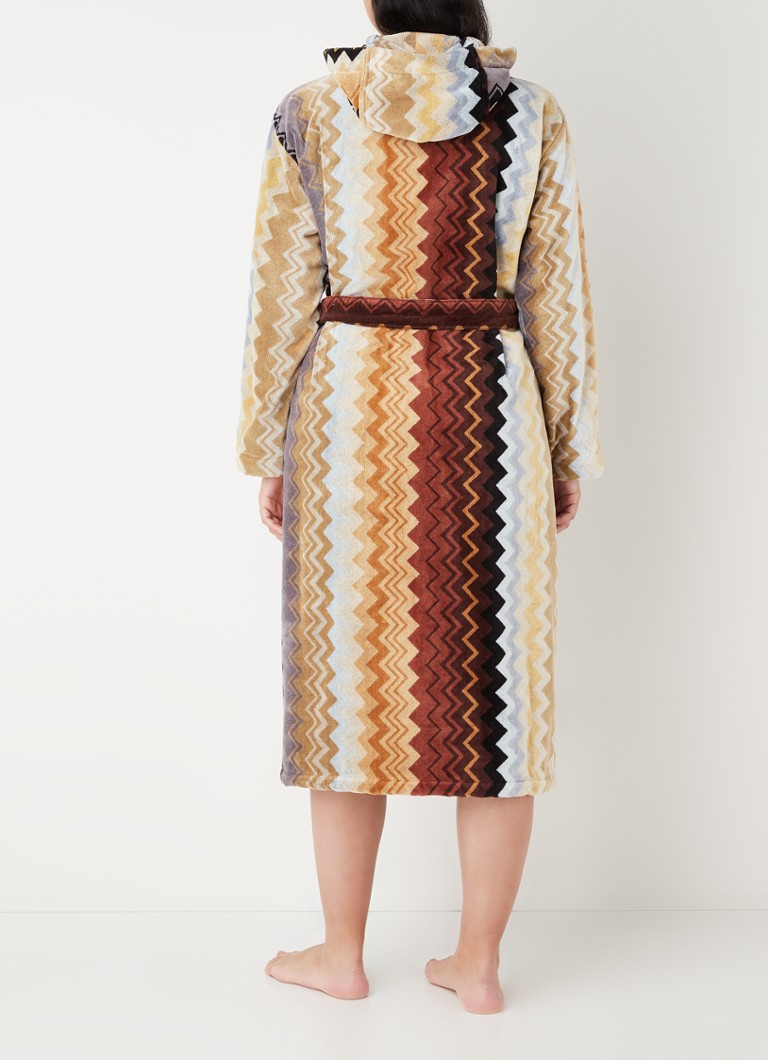 Insignă Missoni Giacomo cu imprimeu și glugă - unisex