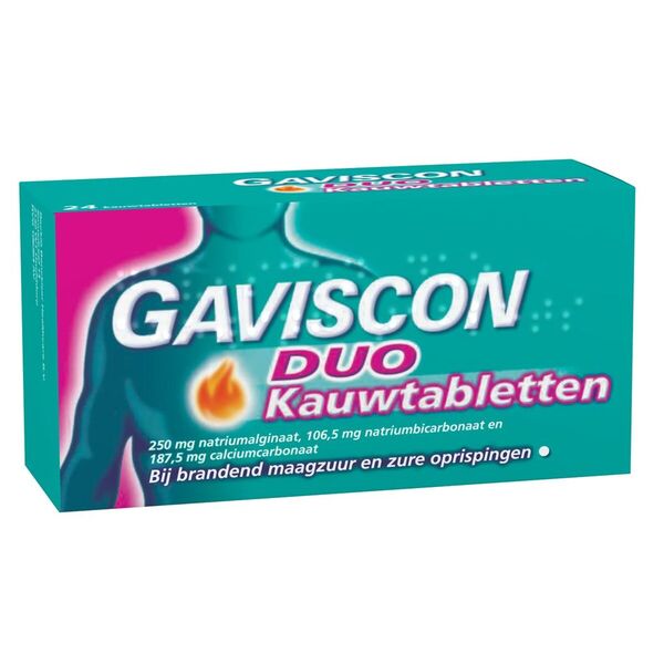 Gaviscon Duo -purutabletit, lääke - 48 kpl