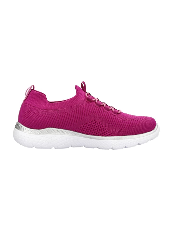 rieker Sportliche Slipper in Pink günstig kaufen