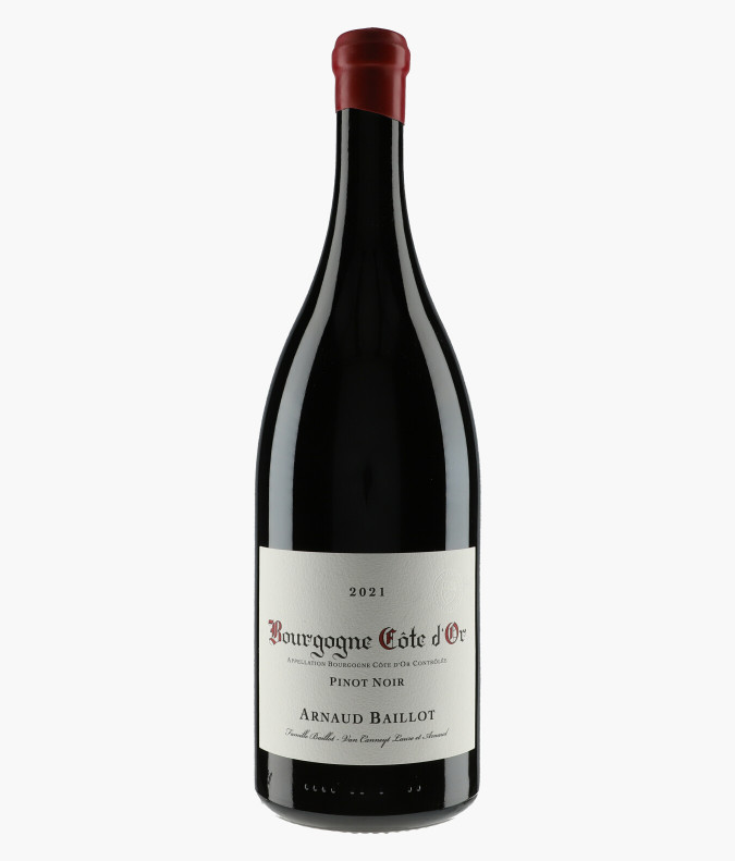 Bourgogne Côte d'Or Pinot Noir 2021BAILLOT ARNAUD