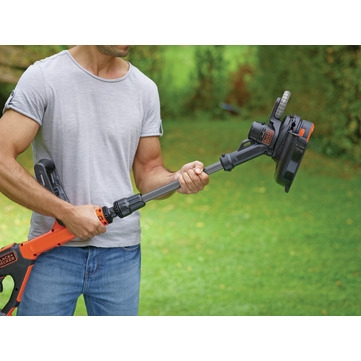 Aparador de grama Black & Decker STC1820PC-QW, 18 volts, 2,0 Ah, íon de lítio