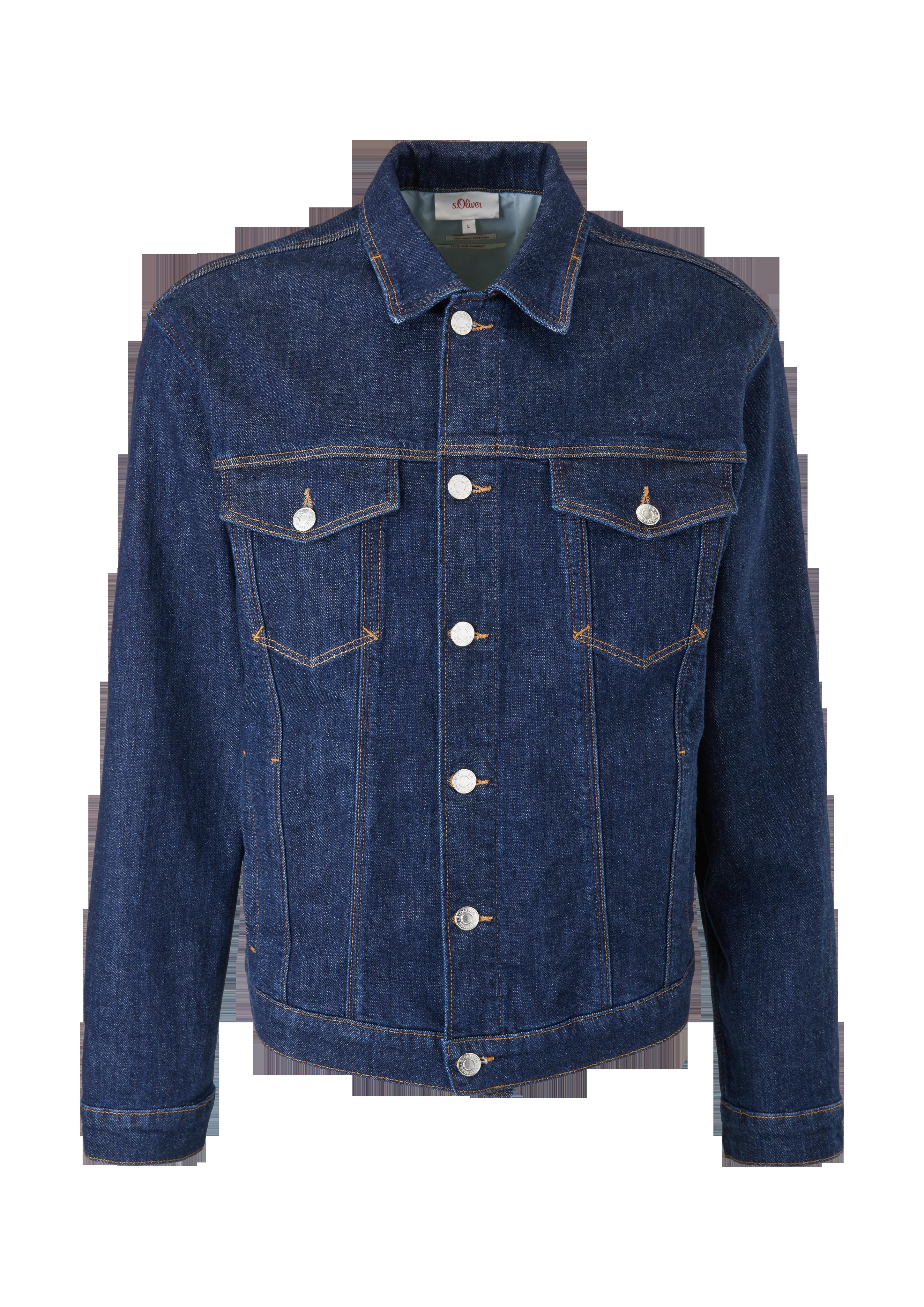Jeansjacke mit Eingrifftaschen  2121161-59Z8