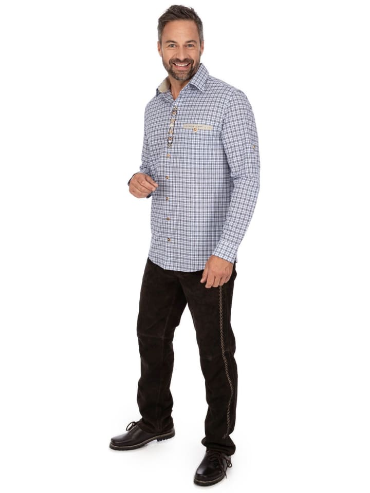 Gipfelstürmer Hemd 420005-4237 in jeans günstig kaufen S