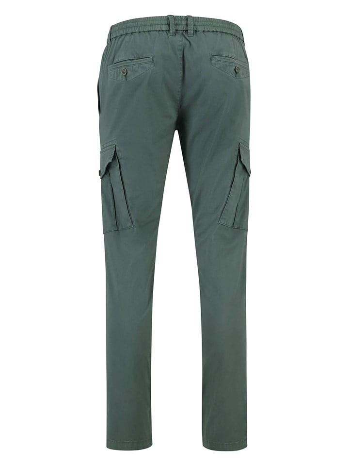 FYNCH-HATTON Cargohose in Petrol günstig kaufen