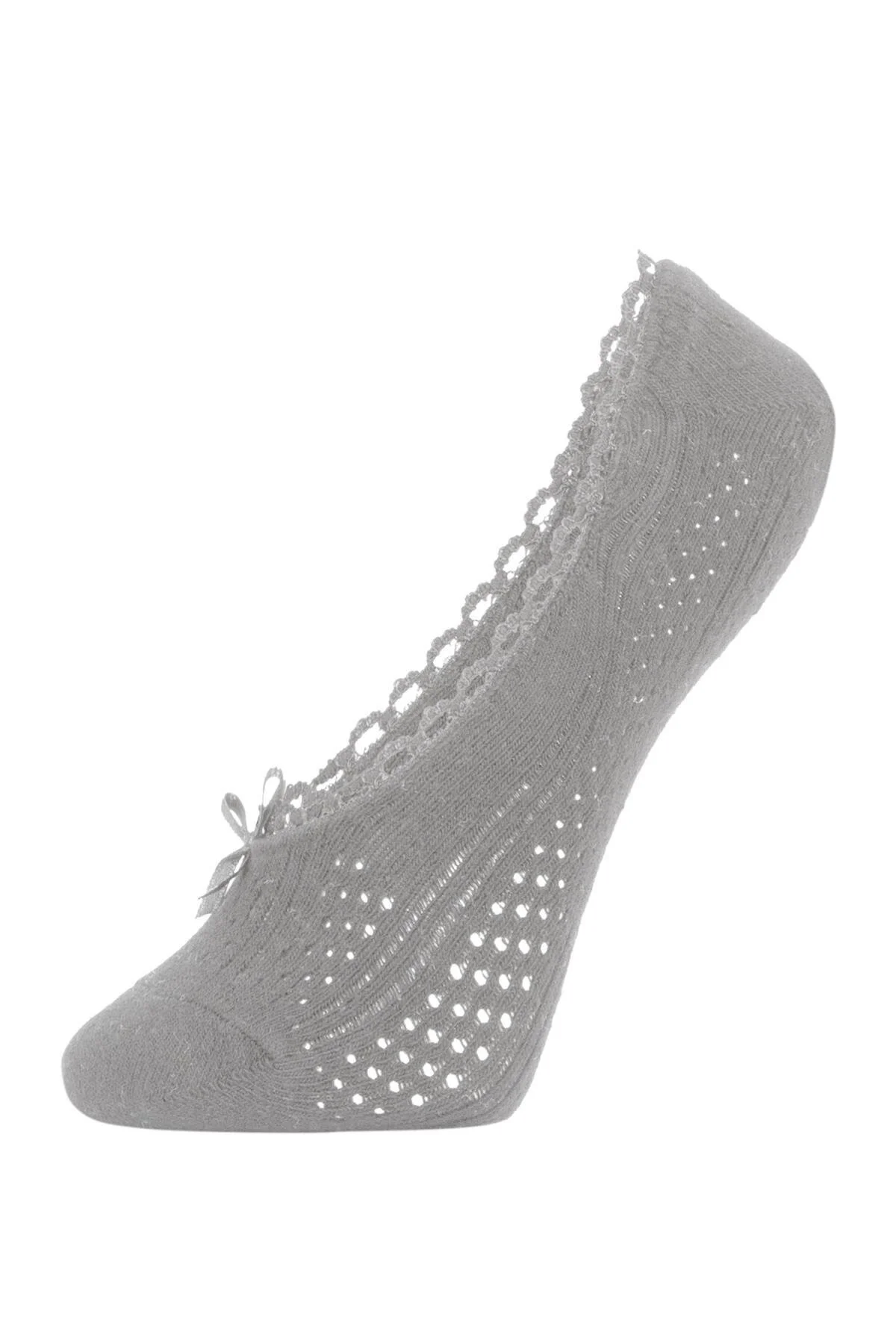 DeFacto  Ballerinasocken aus Baumwolle mit Applikation für Damen, 3-teilig, Z9631azns