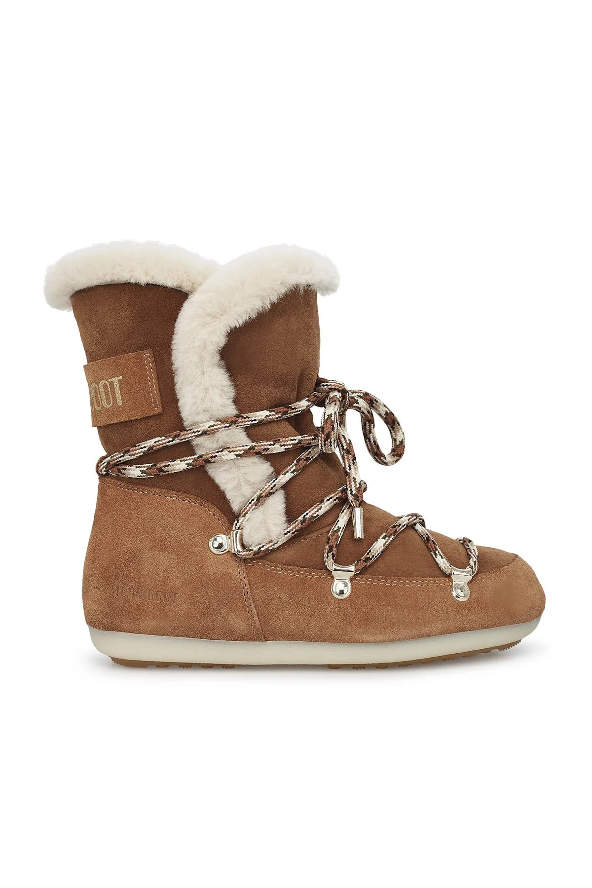 MOON BOOT  Schneestiefel - Braun - Flacher Absatz