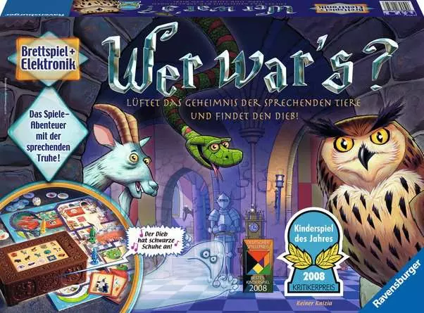 Wer war's? - Kinderspiel ab 6 Jahren