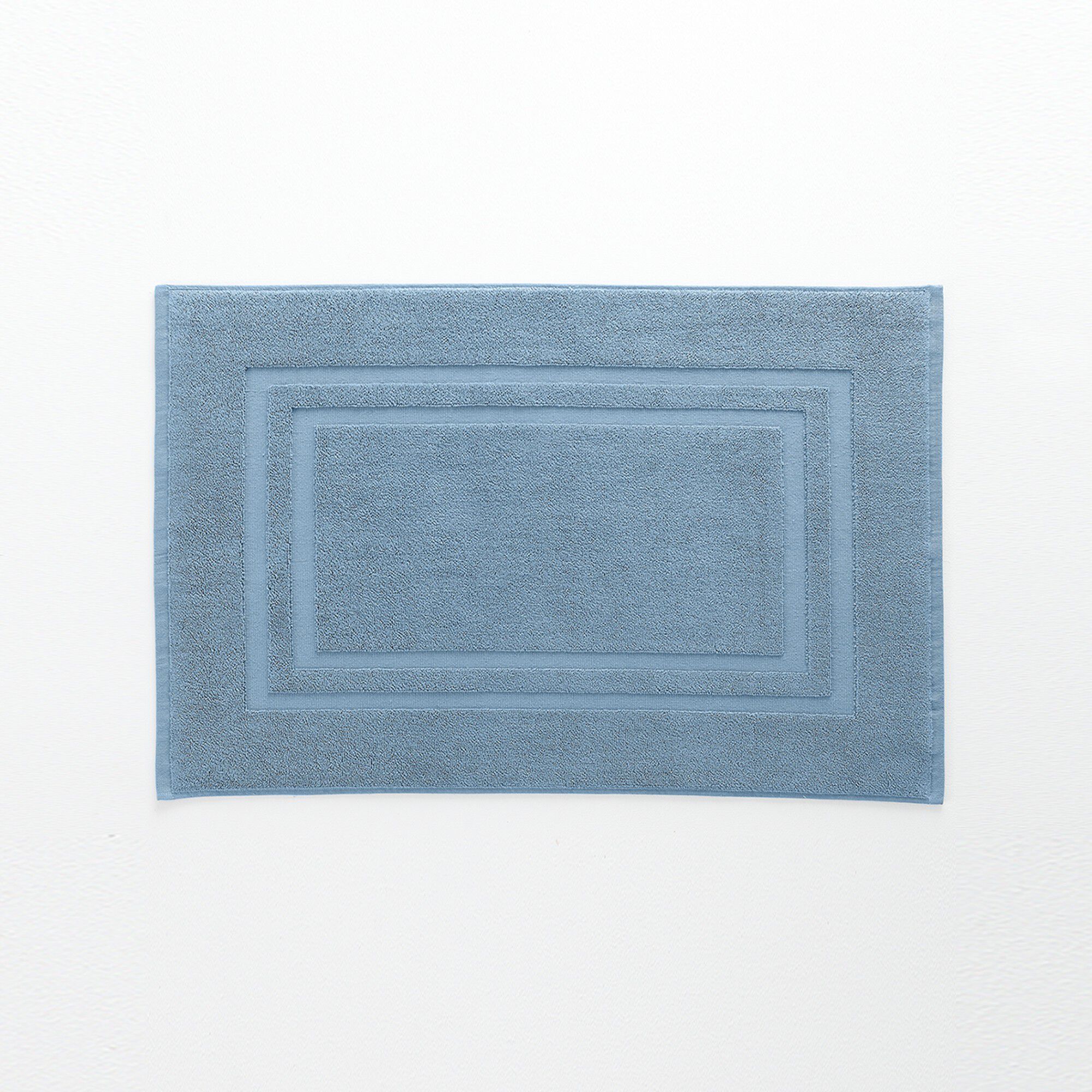 Tapis de bain éponge double liteau