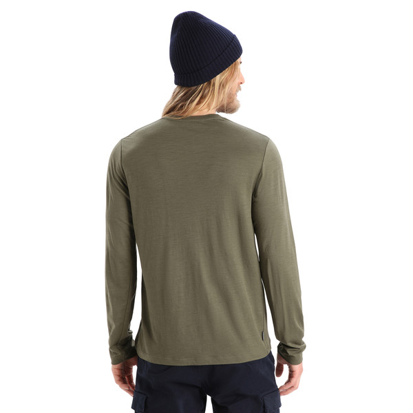 M TECH LITE II LS TEE SKIING YETI Herren - Langarmshirt