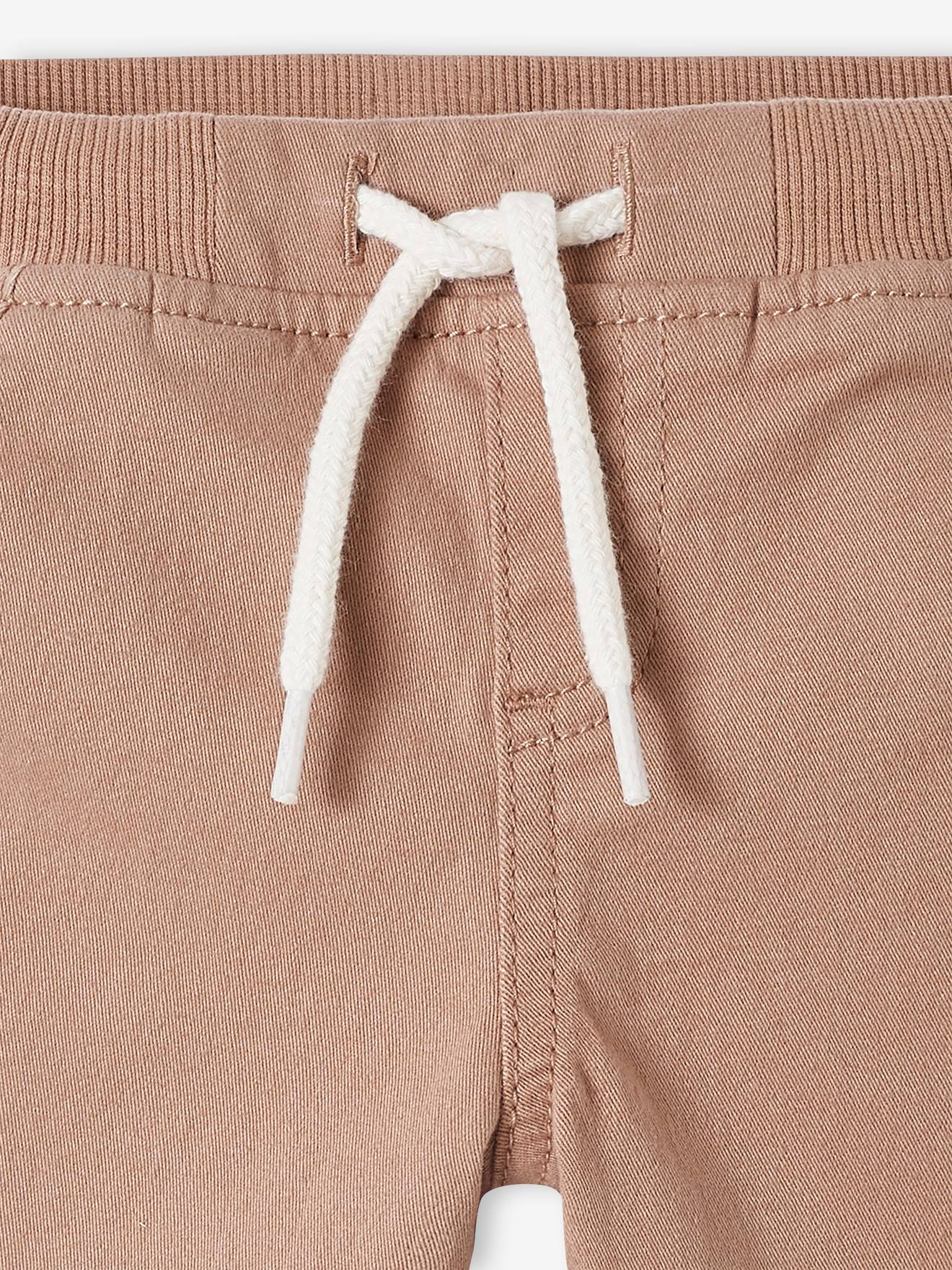 Vertbaudet Jungen Baby Thermohose Oeko Tex - pulver beige