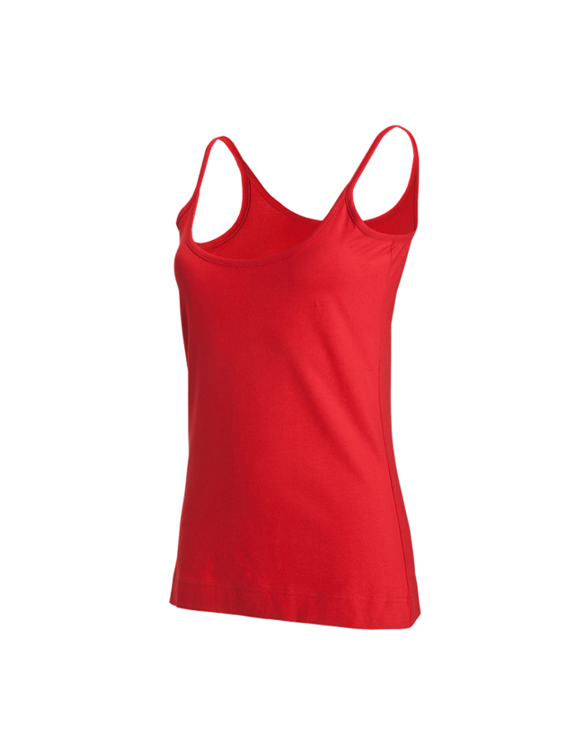 e.s. Spaghetti-Top cotton stretch, Damen