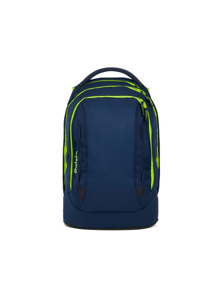 Satch Satch pack Schulrucksack Toxic Yellow dunkelblau günstig kaufen onesize