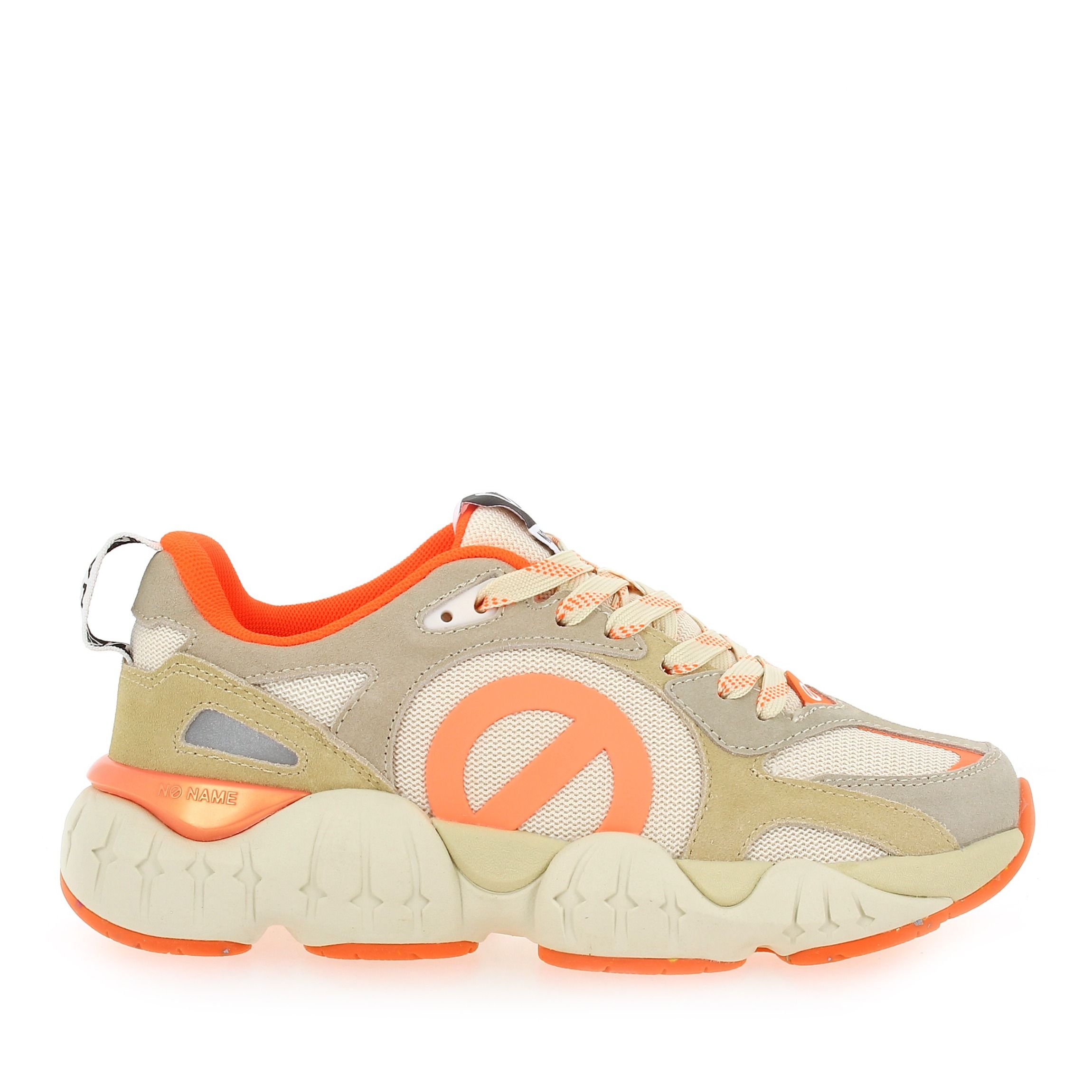 No Name  KRAZEE RUNNER - Beige Orange