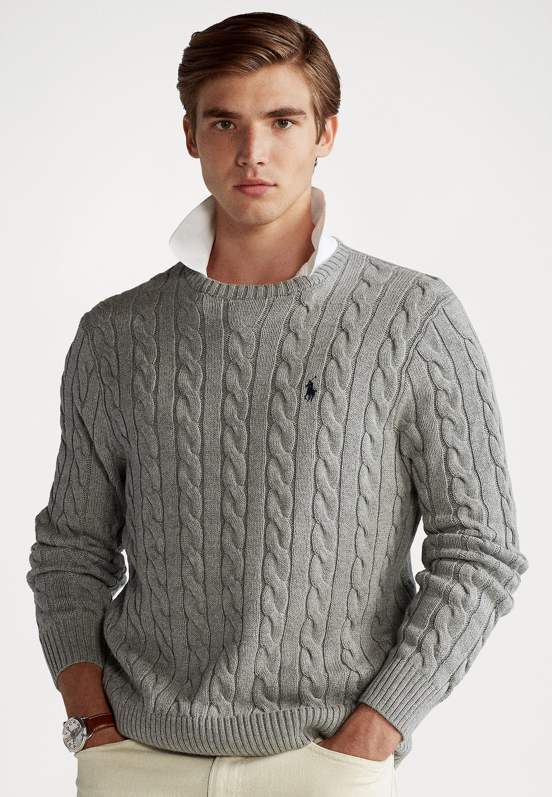 Suéter Polo Ralph Lauren Big & Tall DRIVER MANGA LARGA - Suéter