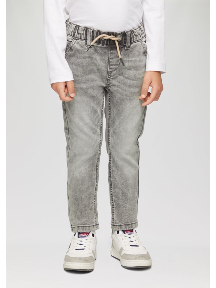 s.Oliver Jeans-Hose lang in Grau günstig kaufen