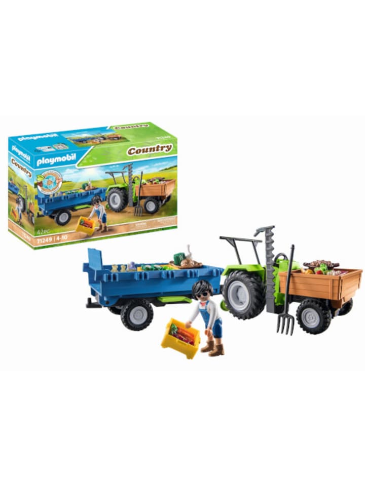 Playmobil Spielset Country 71249 Traktor mit Anhänger günstig kaufen onesize