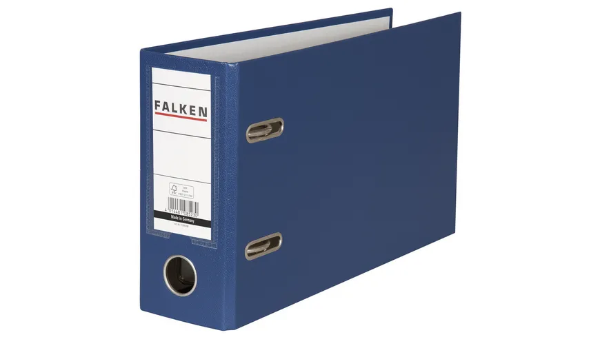 Ordner A5 quer blau blau
