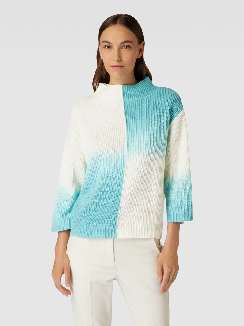 Strickpullover mit Farbverlauf in offwhite