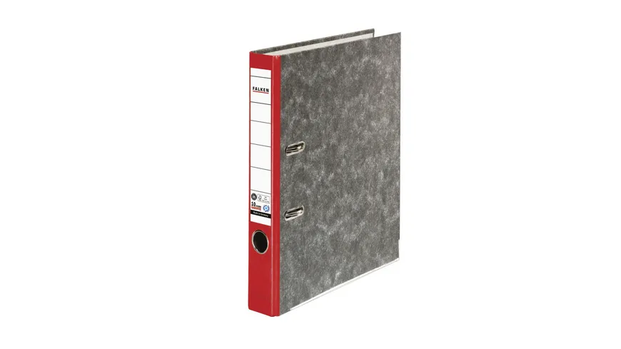 Ordner Pappe A4 5cm rot