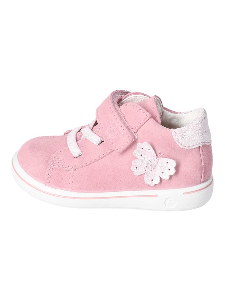 PEPINO Leder-Boots in Rosa günstig kaufen