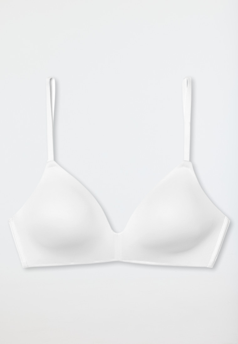 BH ohne Bügel gepadded weiß - Invisible Soft
