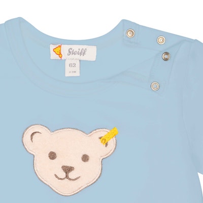 T-Shirt kurzarm, hellblau für Jungs