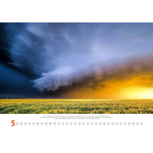 WETTERPHÄNOMENE 2024 - Kalender