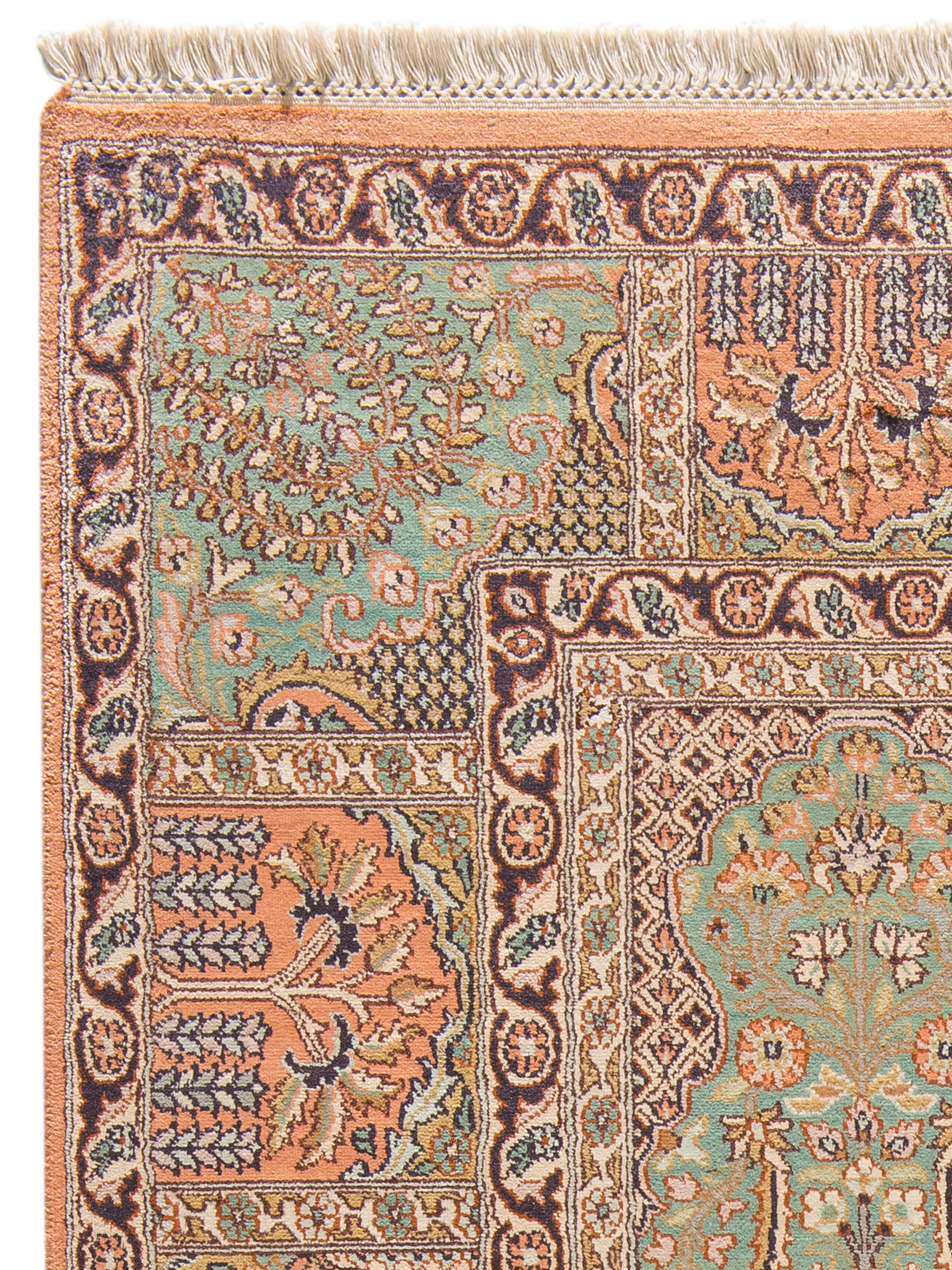 Kaschmir Seide 18/18 ca. 157 x 216 cm, Unikat / Einzelstück