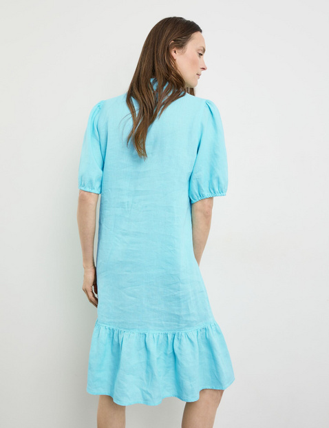 Modisches Blusenkleid aus Leinen