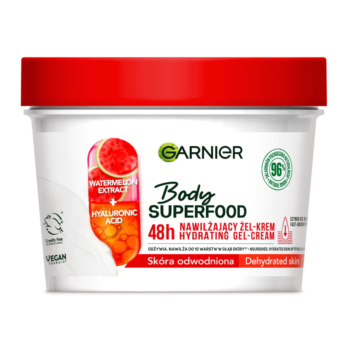 Garnier kūno supermaisto arbūzas