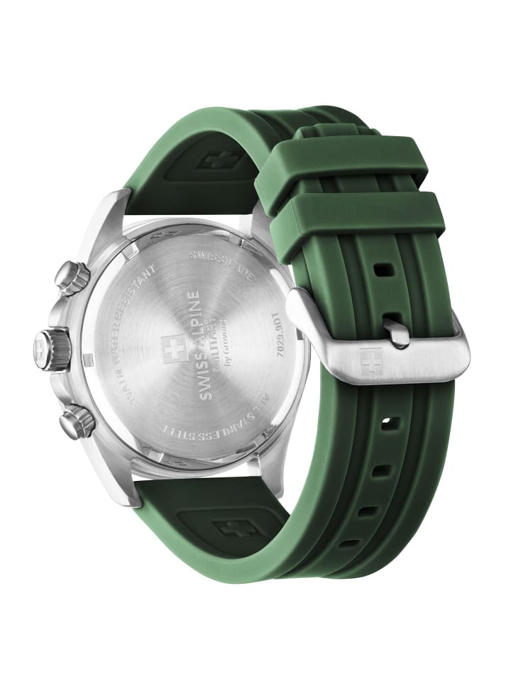 Swiss Military Quarzuhr 7029.9834SAM in Silber günstig kaufen onesize