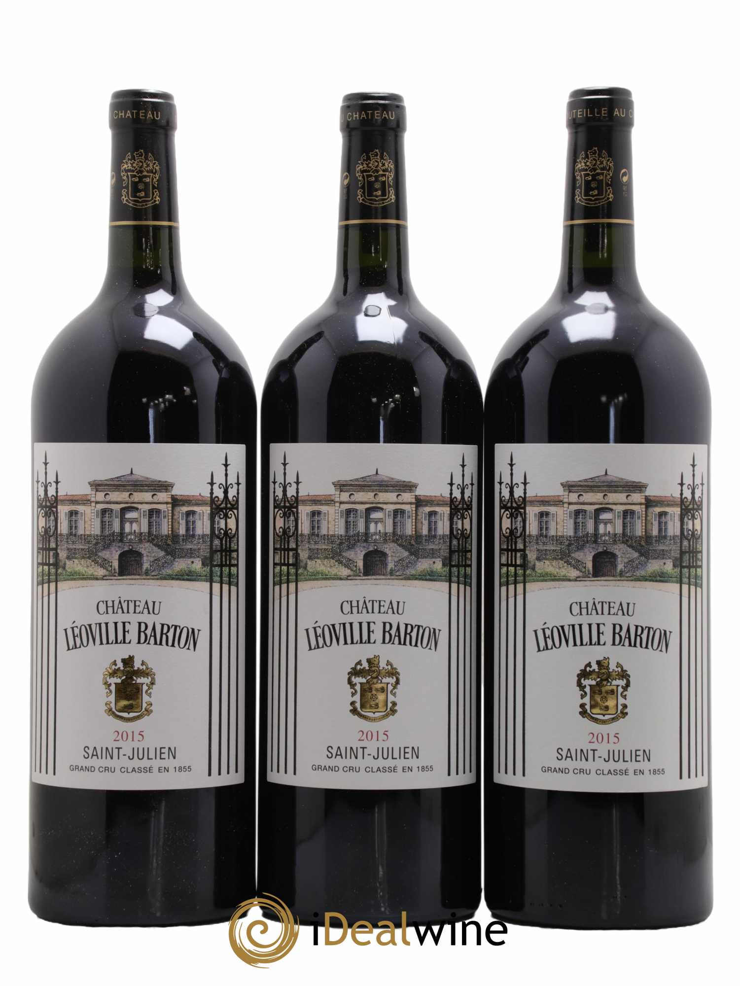 Château Léoville Barton 2ème Grand Cru Classé  2015 - Lot de 6 Magnums